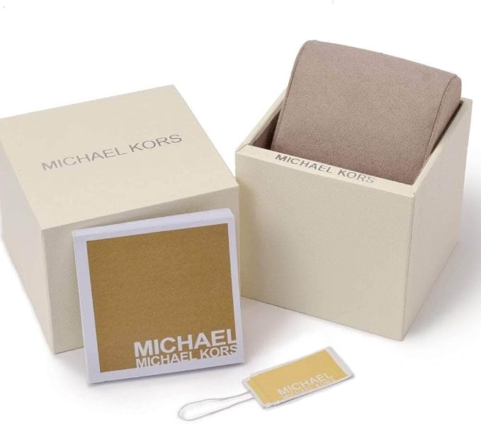 Michael Kors Pyper Quartz Crystal White Dial Ladies Watch MK4595