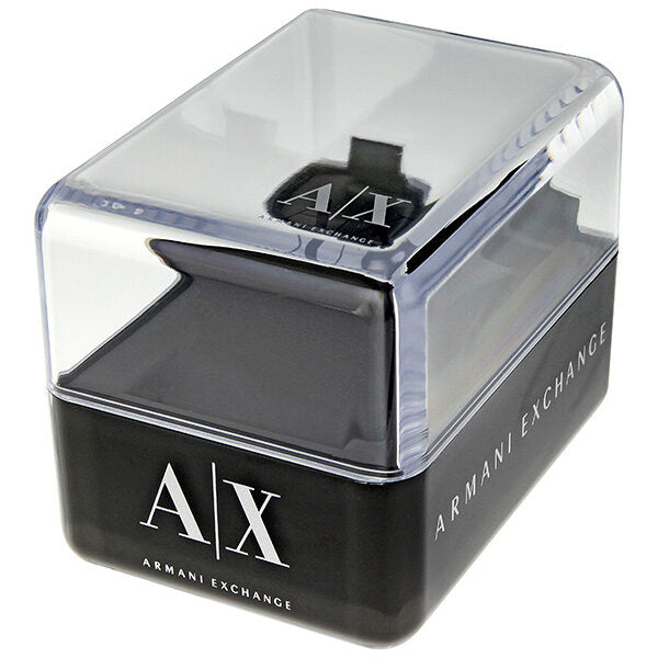 Armani Exchange Black Dial Black PVD Men's Watch AX2121