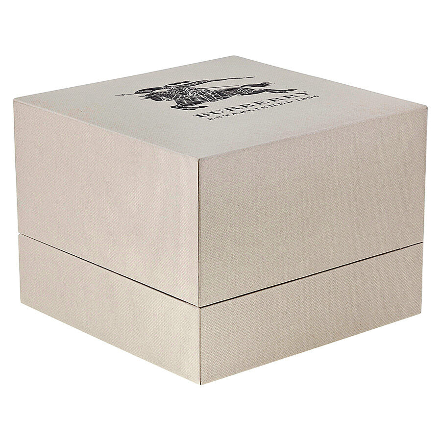 Burberry Heritage Grey Dial Two-tone Stainless Steel Ladies Watch BU9214