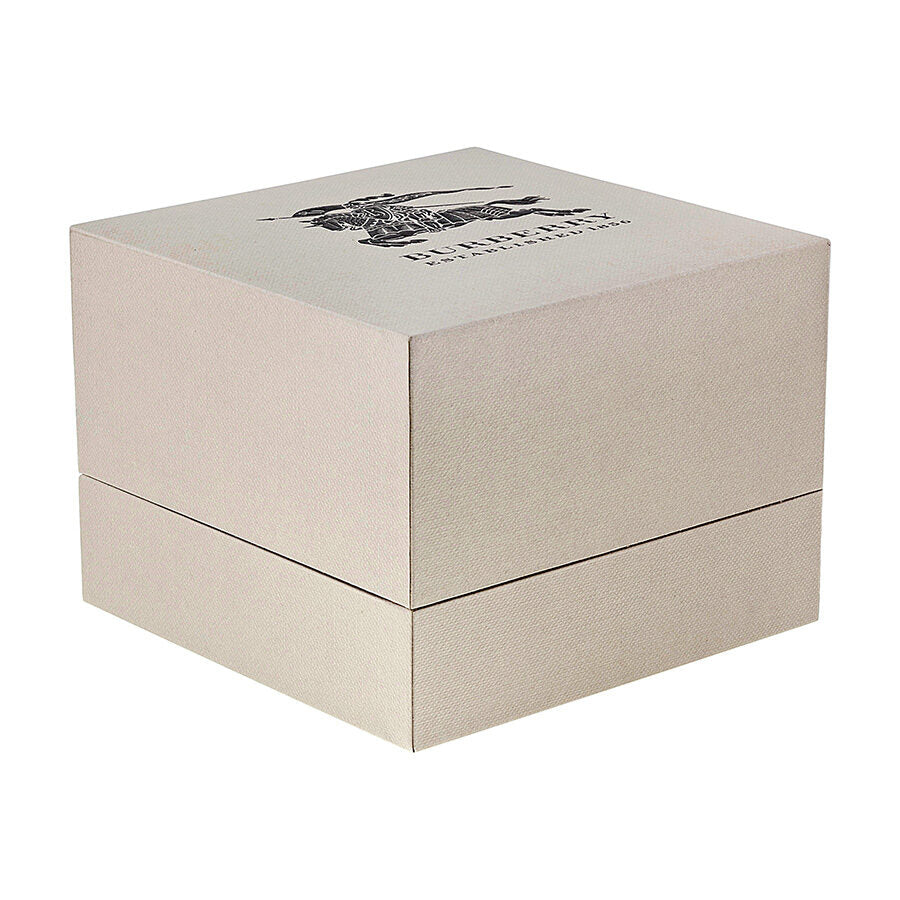 Burberry Silver Dial Two-tone Silver and Gold-tone Bracelet Ladies Watch BU9115