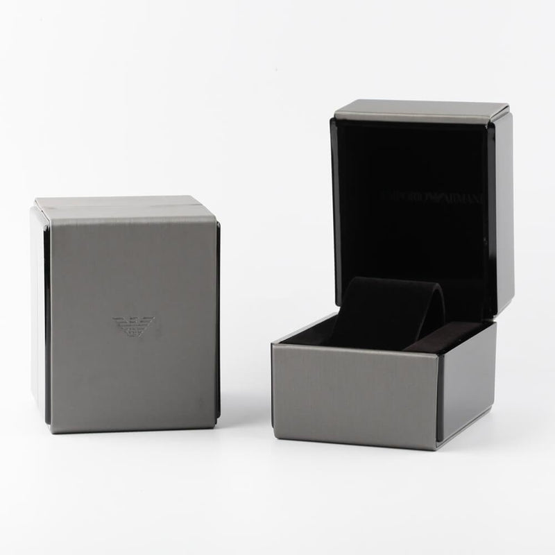 Emporio Armani Classic Chronograph Black Dial Men's Watch - AR0389