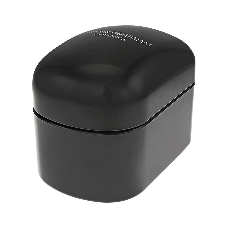 Emporio Armani Ceramica Chronograph Black Dial Men's Watch AR1452