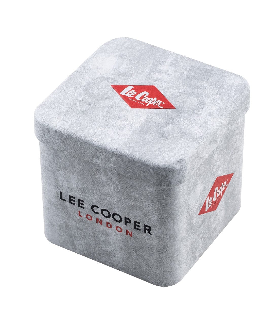 Lee Cooper Classic Square White Dial Gold Watch - LC08135.120