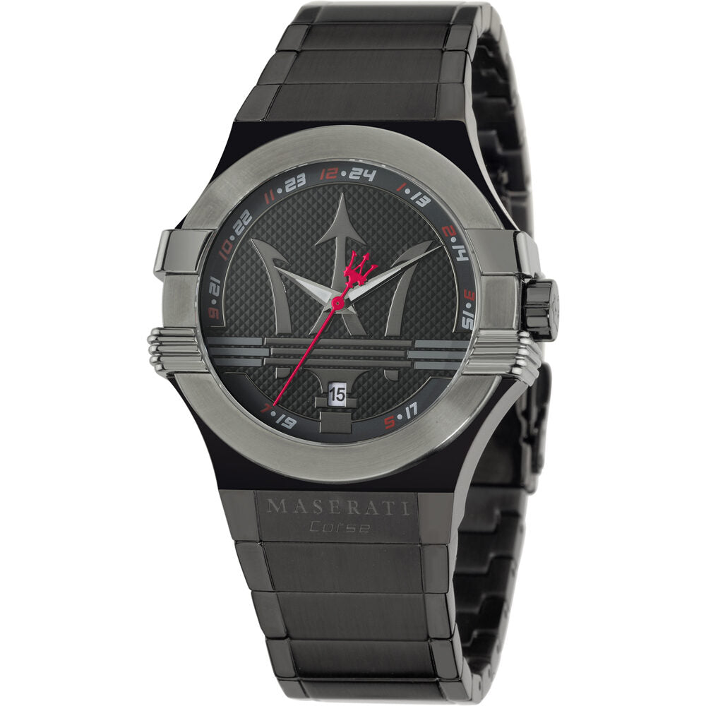 Maserati Potenza Black Dial Men's Watch R8853108003