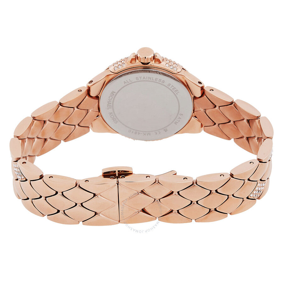 Michael Kors Camille Quartz Crystal White Dial Ladies Watch MK4810