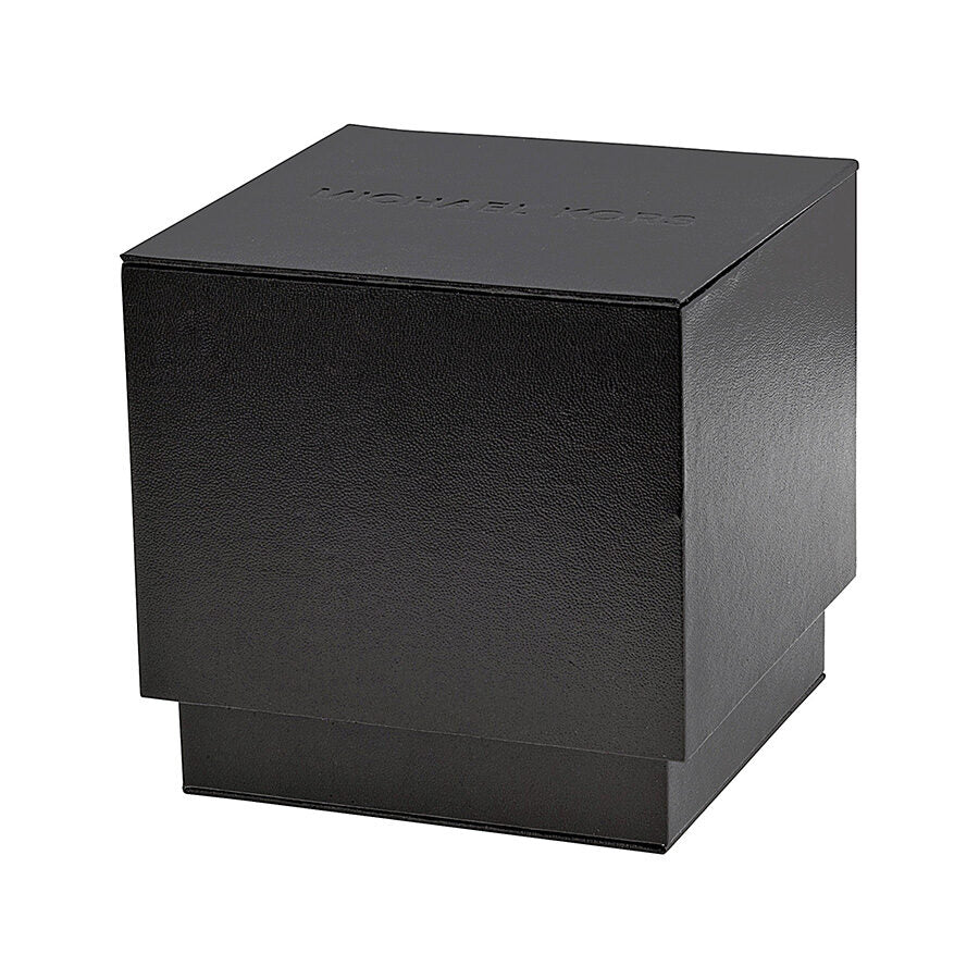 Michael Kors Darci Black Dial Black Ion-plated Ladies Watch MK3322