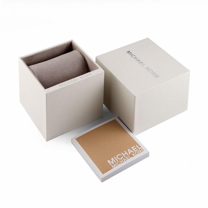 Michael Kors Darci watch with branded box and protective pouch
