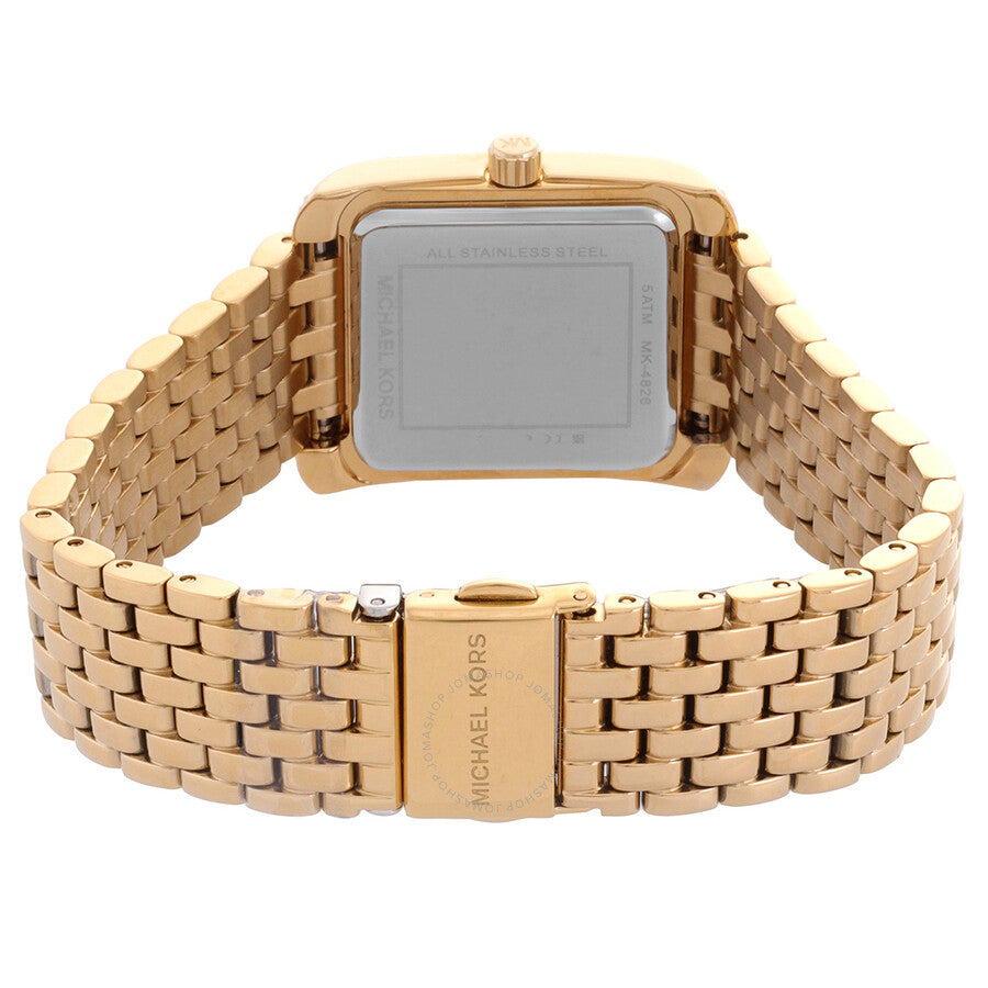 Michael Kors Emery Quartz Crystal White Dial Ladies Watch MK4826