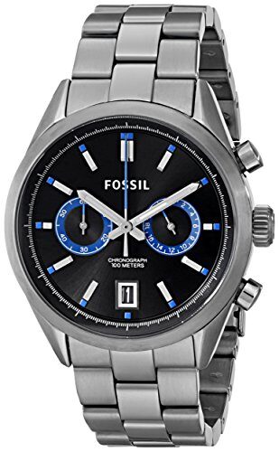 Fossil chronograph 100 meters best sale