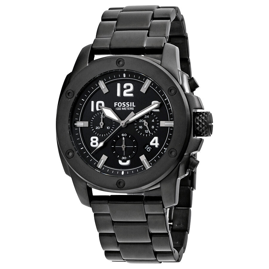 Fossil analog black dial men's online watch