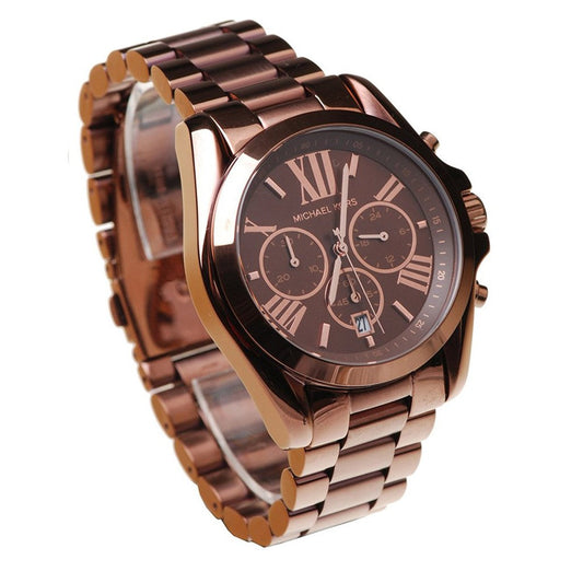 Michael Kors Bradshaw Chronograph Espresso Dial Watch MK5628