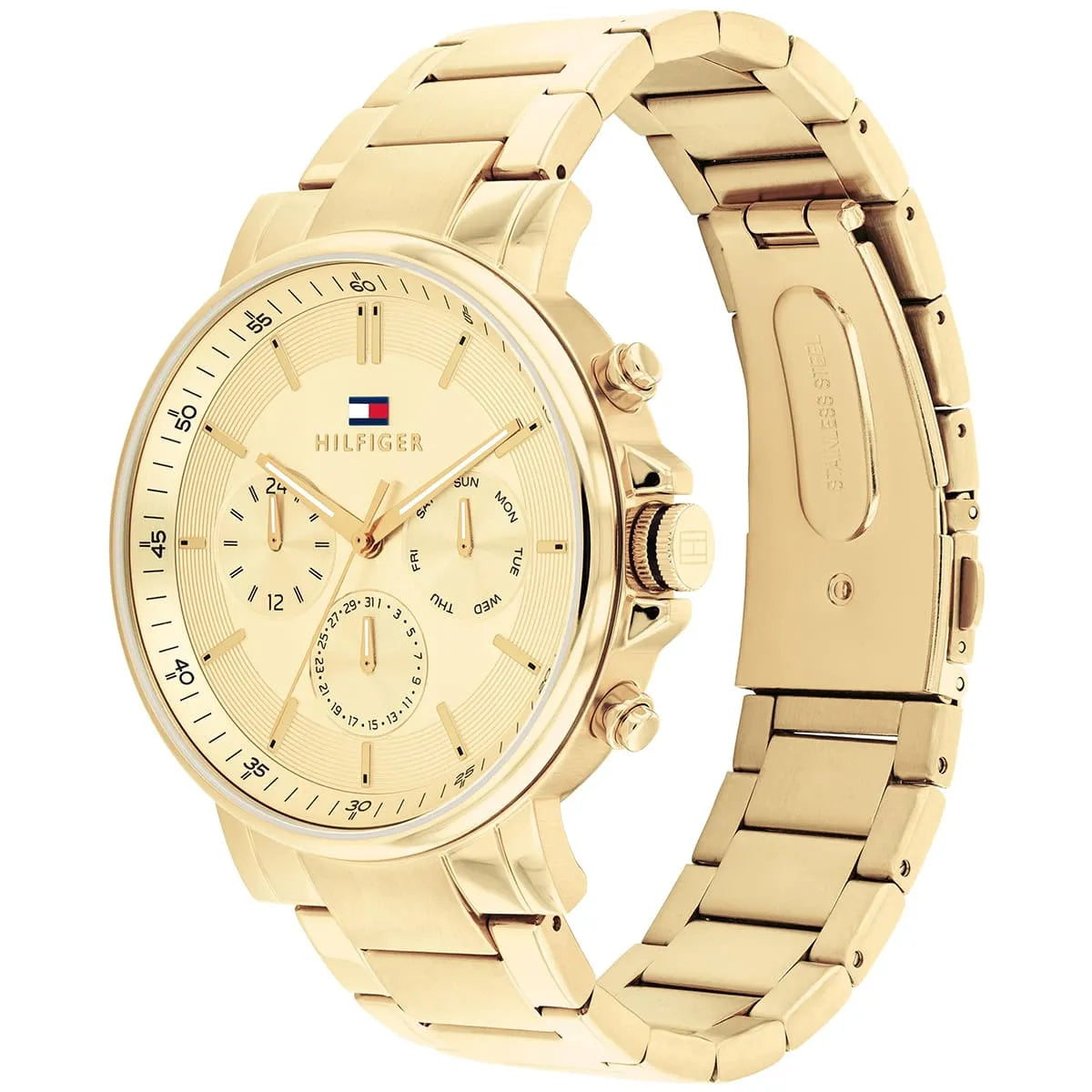 Tommy Hilfiger Gold Men's Watch - 1710611