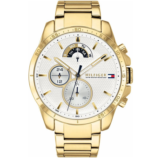Tommy Hilfiger Iconic Gold Multifunction Men's Watch - 1791538