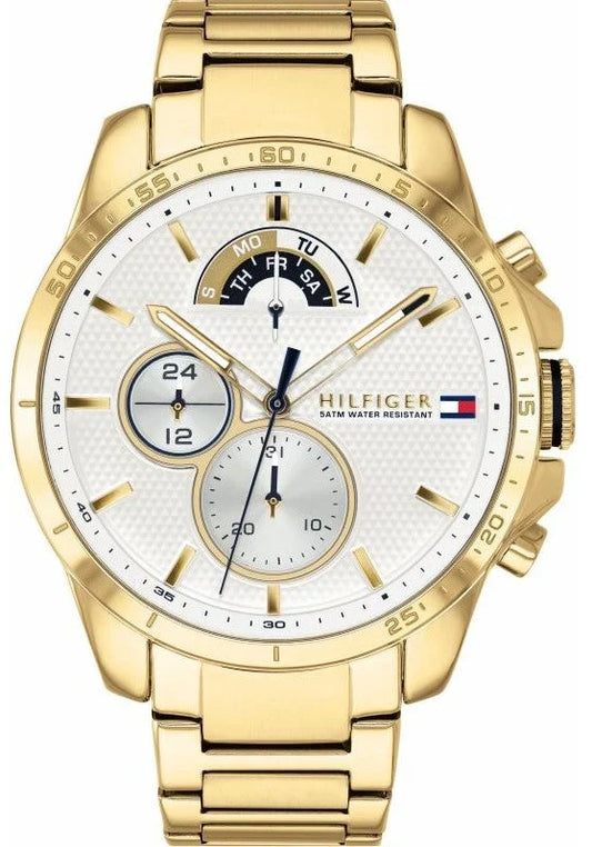 Tommy Hilfiger Iconic Gold Multifunction Men's Watch 1791538
