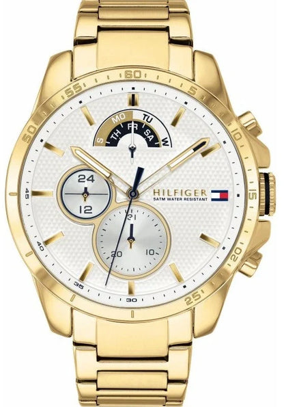 Tommy Hilfiger Iconic Gold Multifunction Men's Watch 1791538