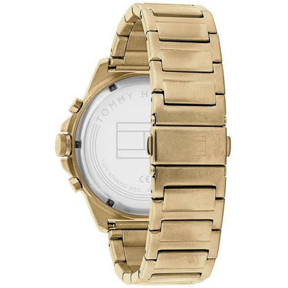 Tommy Hilfiger Mason Grey Dial Gold Men's Watch - 1791891