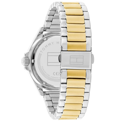 Tommy Hilfiger Baker Black Dial Two-tone Men's Watch - 1792013