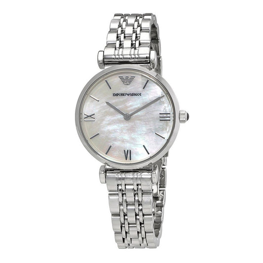 Emporio Armani Classic Mother of Pearl Dial Ladies Watch AR1682