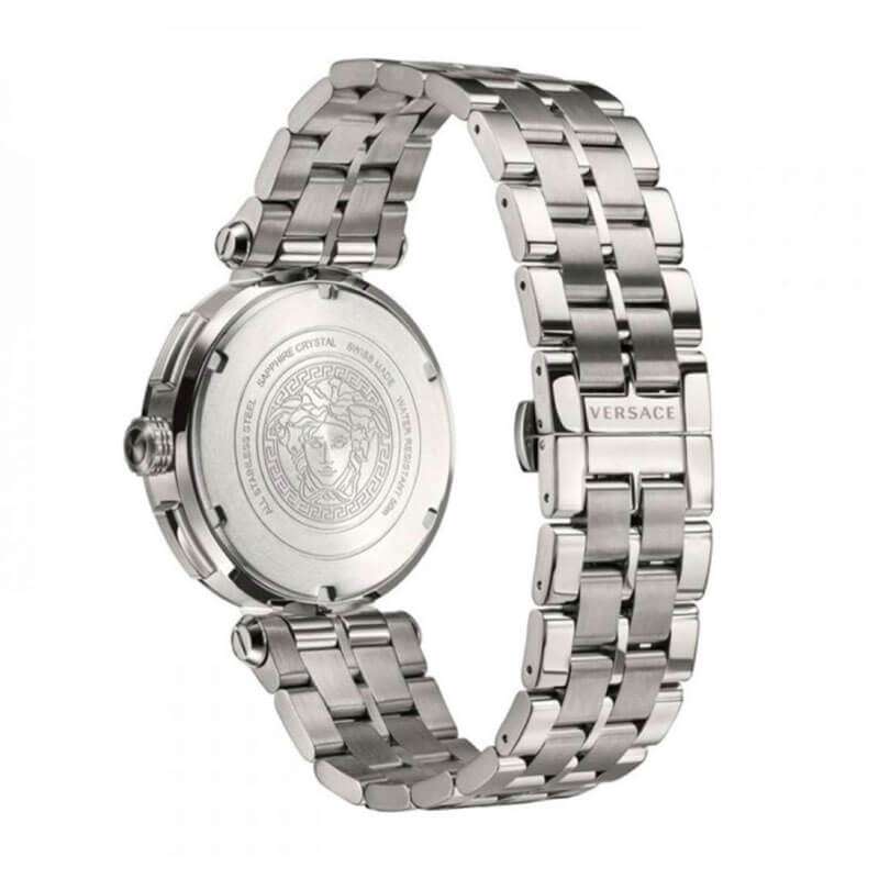 Versace V-Racer Chronograph Silver Men's Watch VBR040017