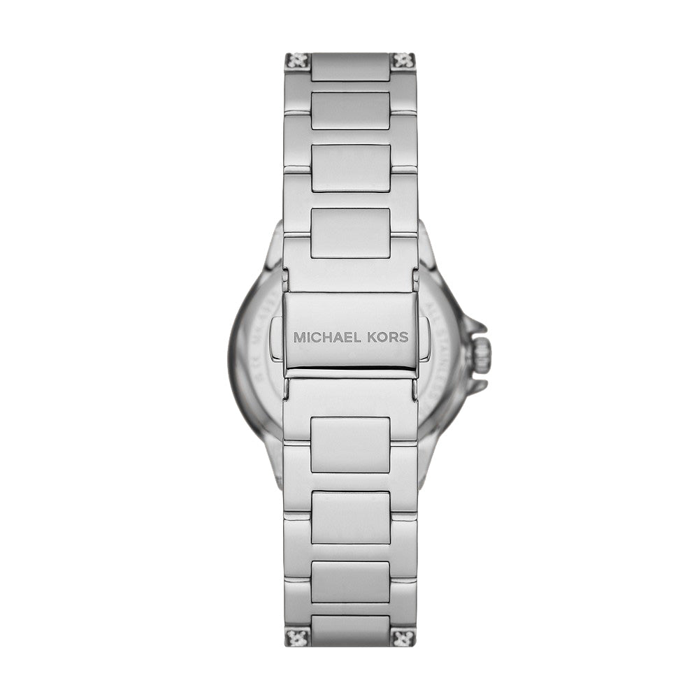 Watch Mini Camille Pavé Silver-Tone Women's Watch - MK6996