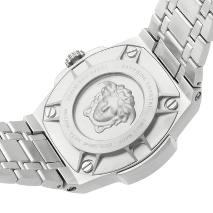 Versace Chain Reaction Quartz Silver Dial Men's Watch - VEDY00519