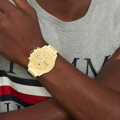Tommy Hilfiger Lars Chronograph Gold Men's Watch - 1792060
