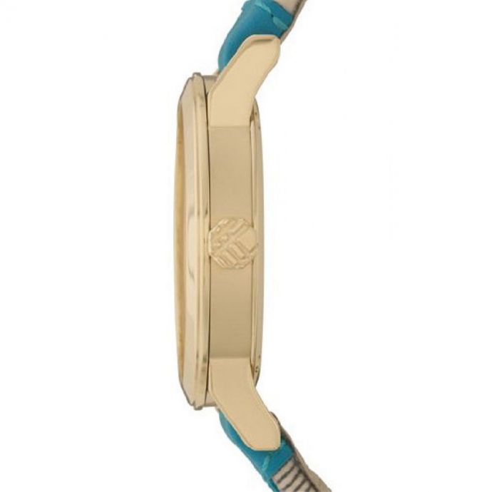 Burberry Turquoise Leather Strap Women's Watch BU9112