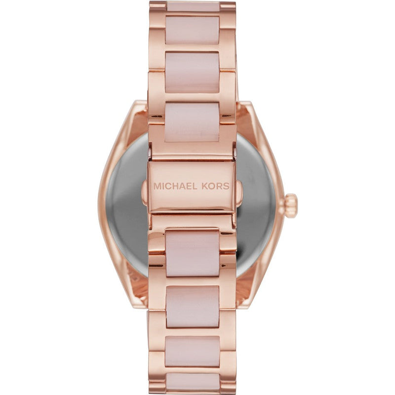 Michael Kors Janelle Three-Hand Rose Gold Women's Watch - MK7089