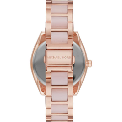 Michael Kors Janelle Three-Hand Rose Gold Women's Watch - MK7089