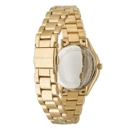 Michael Kors Lauryn White MOP Dial Gold Women's Watch - MK3899