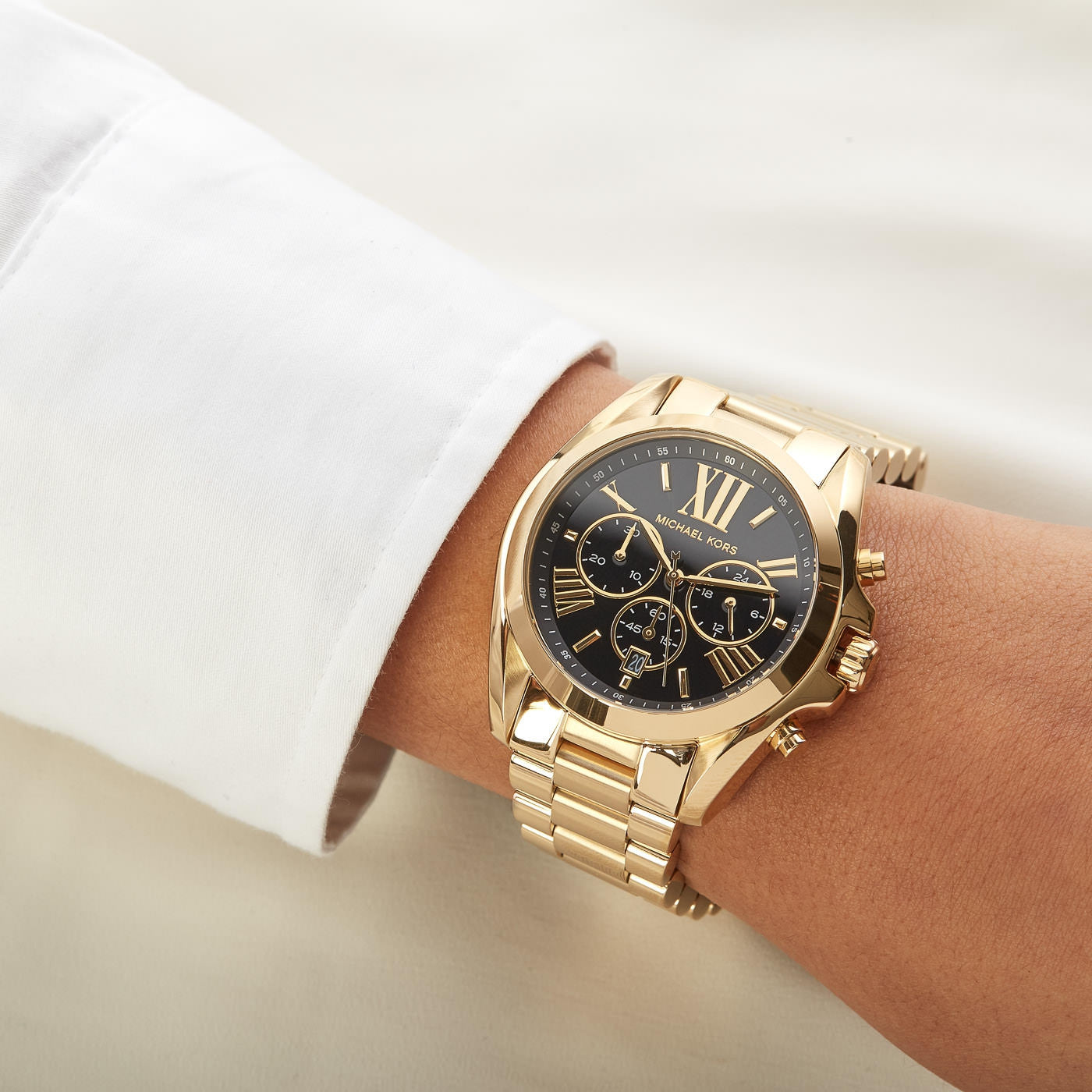 Michael Kors Bradshaw Chronograph Gold Watch MK5739