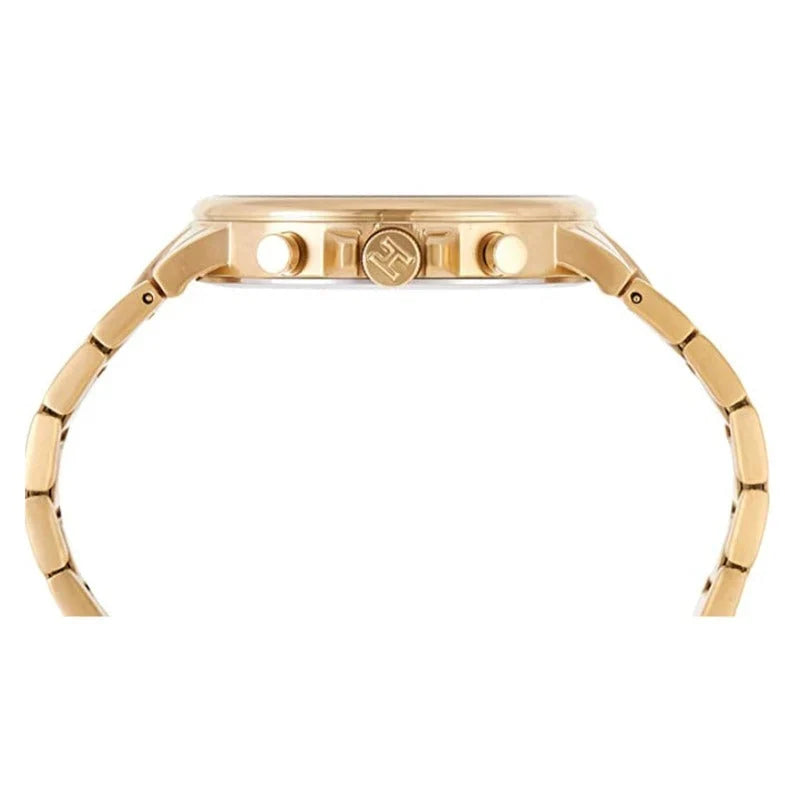 Tommy Hilfiger Daniel White Dial Gold Steel Strap Men's Watch 1710415
