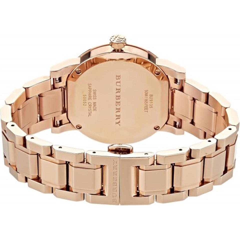 Burberry The City Rose Gold Stainless Steel Women's Watch BU9126