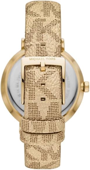 Michael Kors Addyson Gold Dial Gold PVC Women's Watch - MK2952