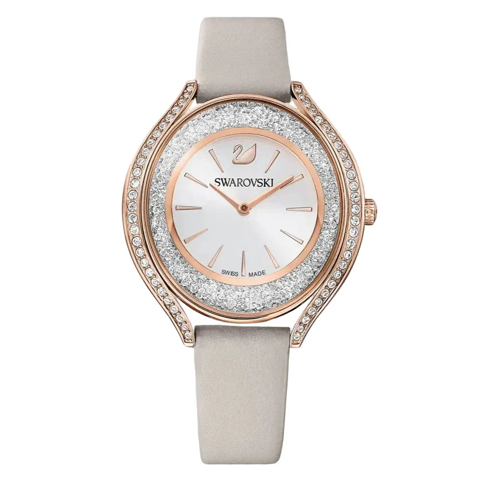 Swarovski Crystalline Aura Rose Gold Tone Women's Watch 5519450