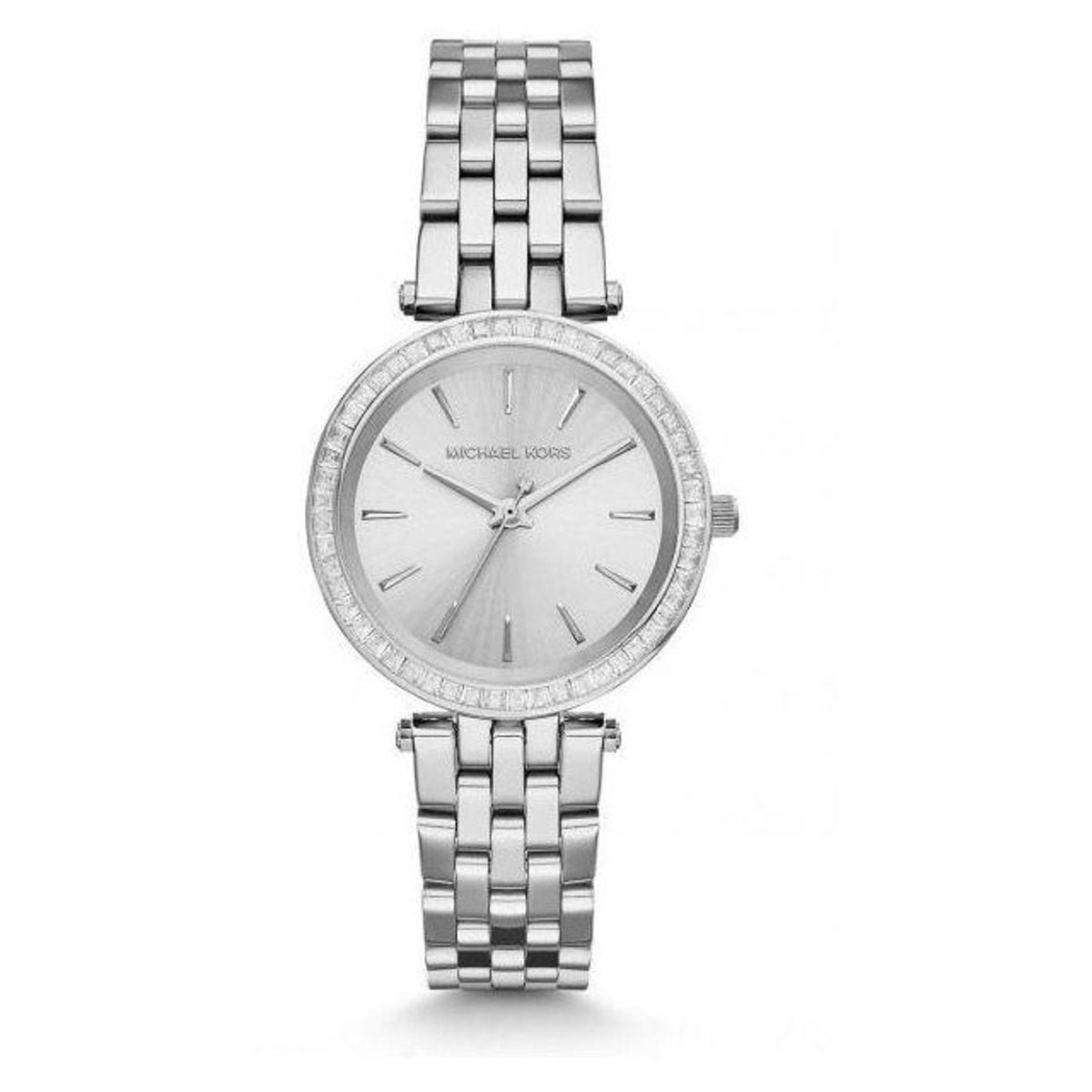 Michael Kors Petite Darci Crystal Paved Silver Ladies Watch MK3364