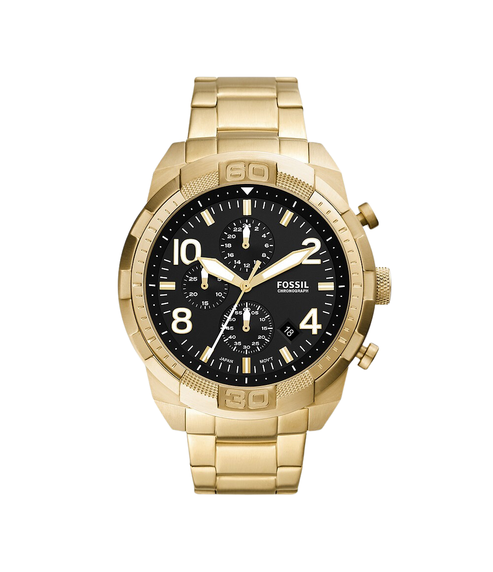 Fossil Bronson Gold Men's Watch FS5877