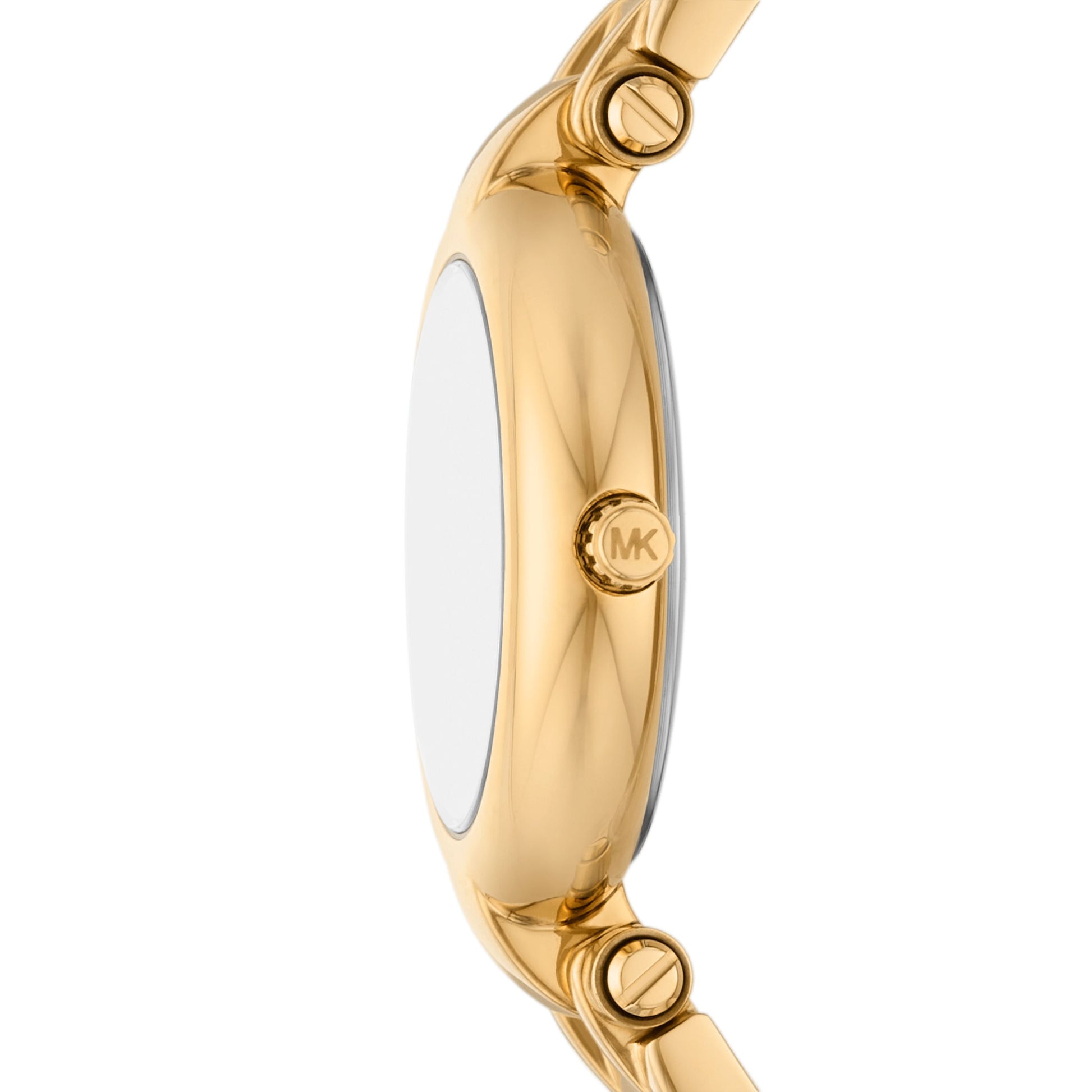 Michael Kors Laney Green Dial Gold Watch MK4892