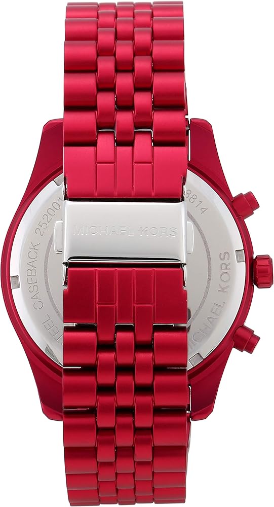 Michael Kors Lexington Chronograph All Red Men's Watch - MK8814