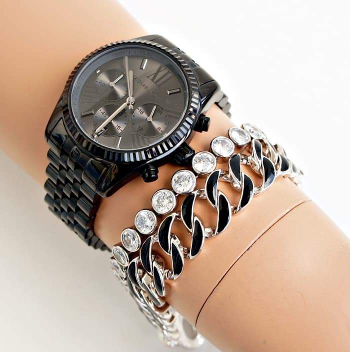 Michael Kors Chronograph Black Watch MK5709