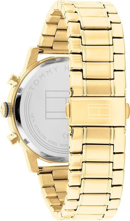 Tommy Hilfiger Sullivan Navy Dial Gold Men's Watch - 1791880