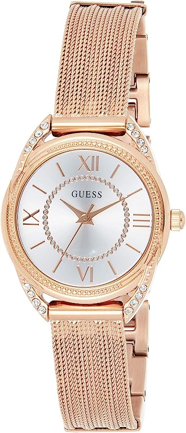 Guess Whisper Women's Silver Dial Metal Band Women's Watch  W1084L3 - Big Daddy Watches