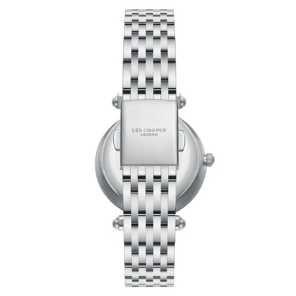 Lee Cooper Classic Roman Numeral Blue Dial Silver Watch - LC08290.390