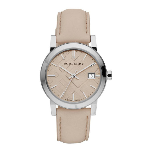Burberry The City Tan Leather Strap Women's Watch BU9107