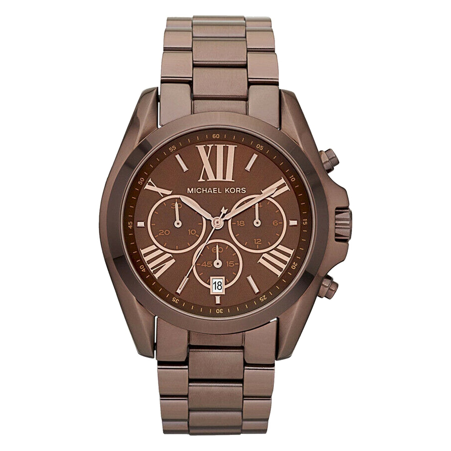 Michael Kors Bradshaw Chronograph Espresso Dial Watch MK5628