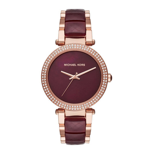 Michael Kors Parker Burgundy Women's Watch MK6412