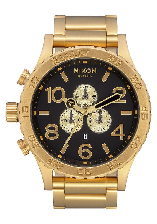 Nixon 51-30 Chrono Gold & Black Men's Watch A083-510