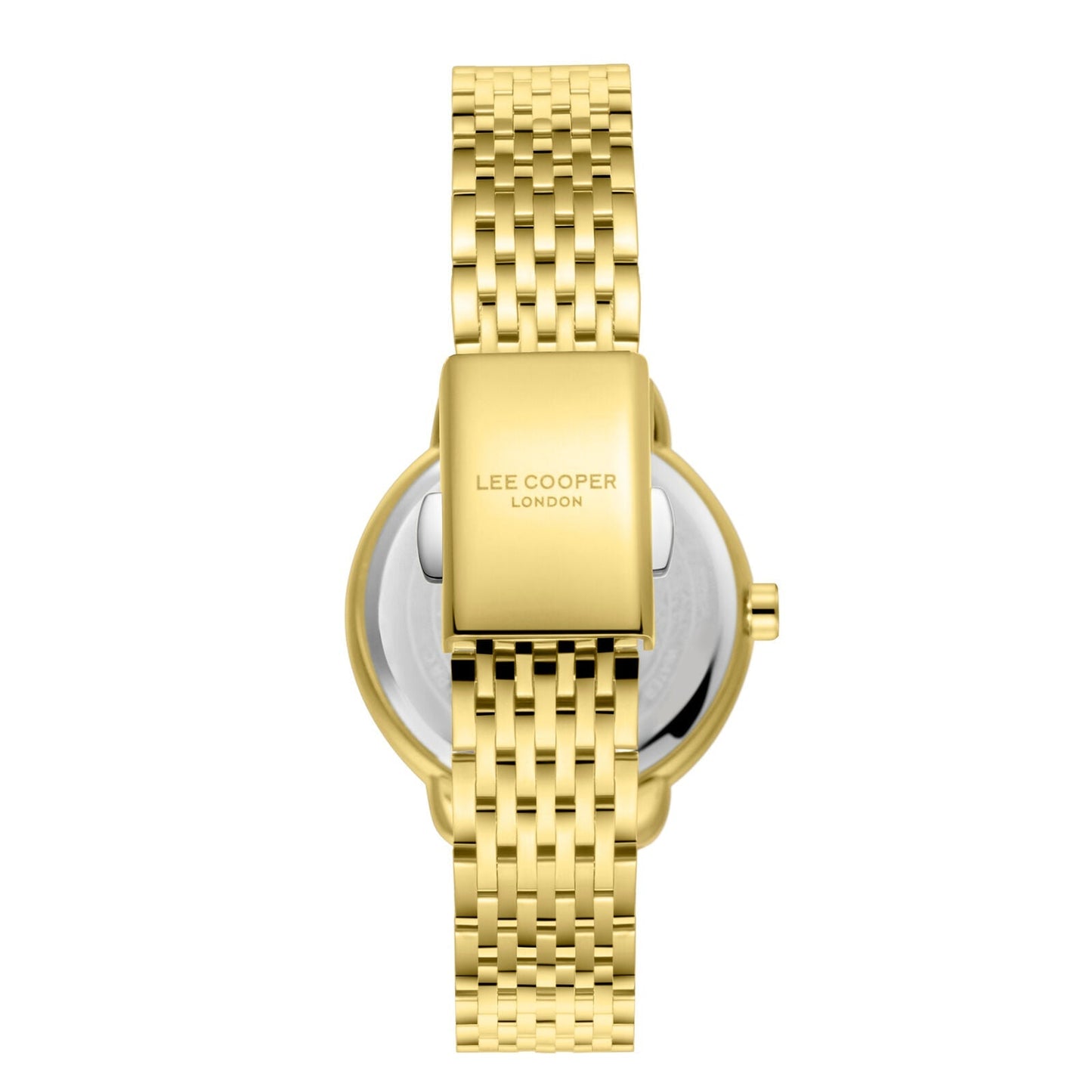 Lee Cooper Elegance Silver Dial Gold Watch - LC08287.130