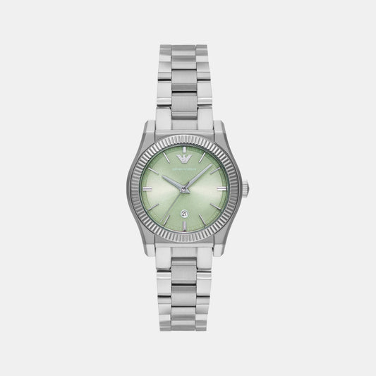 Emporio Armani Three-Hand Date Stainless Steel Watch AR11656