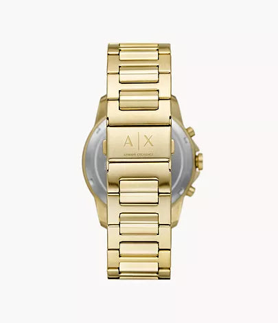 Armani Exchange Chronograph Gold-Tone Green Dial Men's Watch AX1746